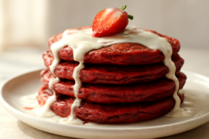 Read more about the article Red Valvet Pancakes