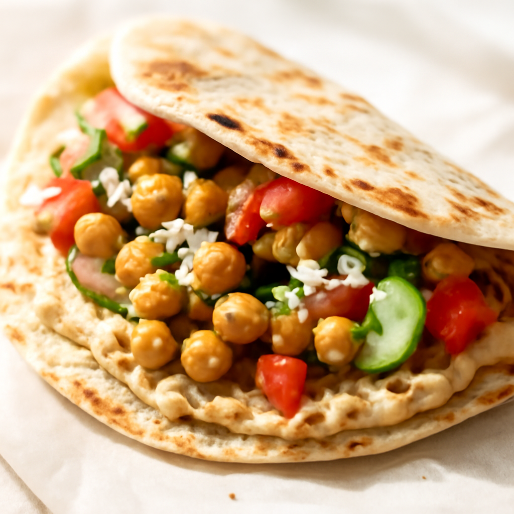 Greek Hummus Wrap
