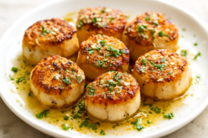 Read more about the article Keto Garlic Butter Scallops