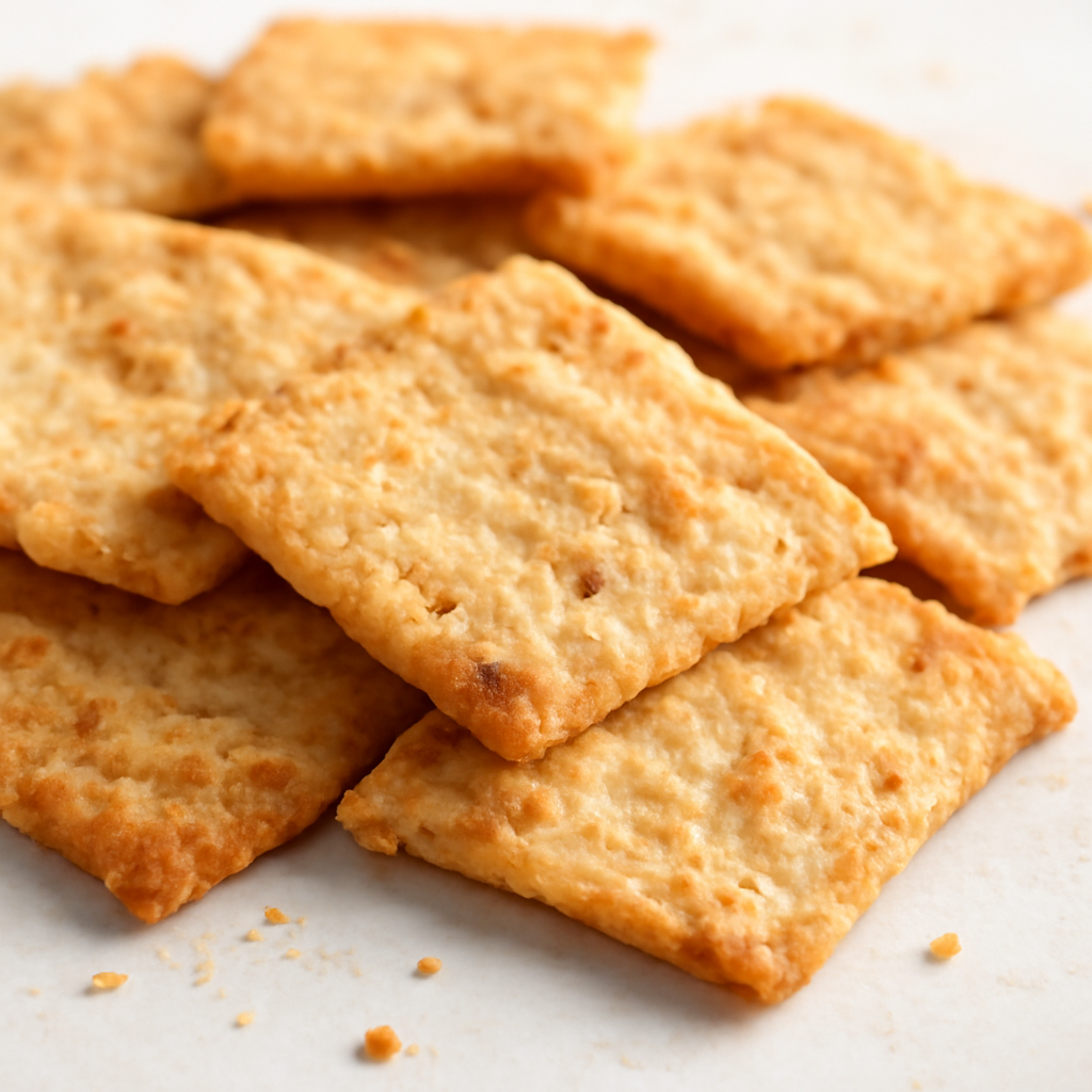 Low Carb Almond Flour Crackers