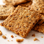 Low Carb Flaxseed Crackers