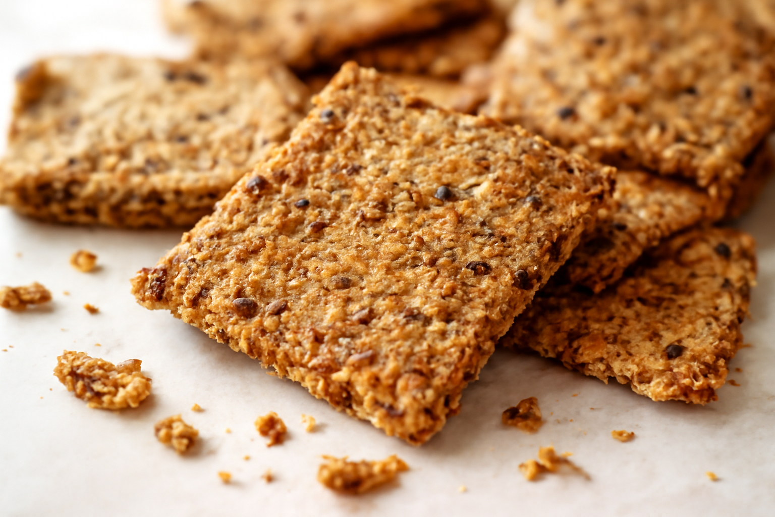 Read more about the article Low Carb Flaxseed Crackers